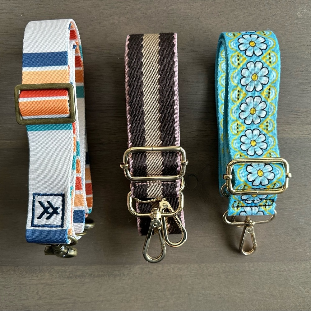 Threads brand three (3) Crossbody straps for handbags NEW